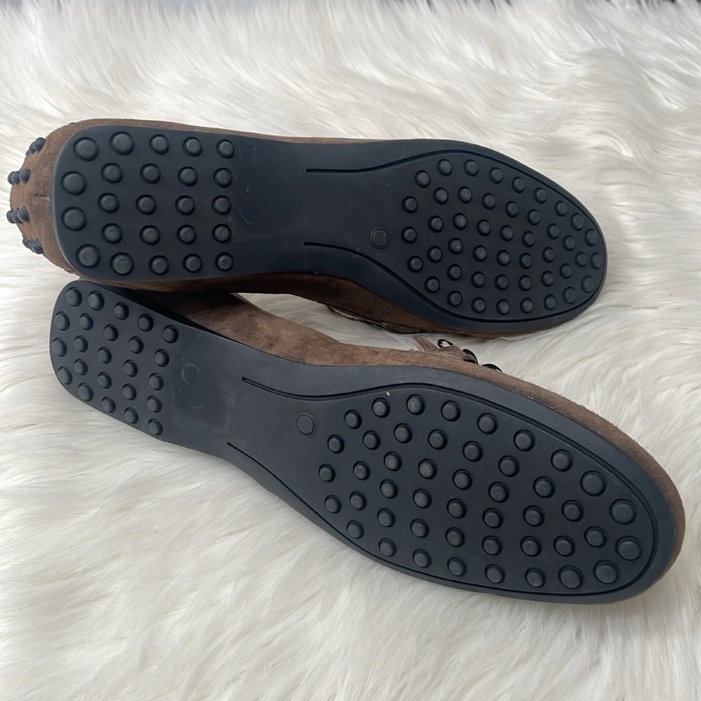 AMALFI By RANGONI Dado Chunky Driver Loafers - Picture 6 of 9